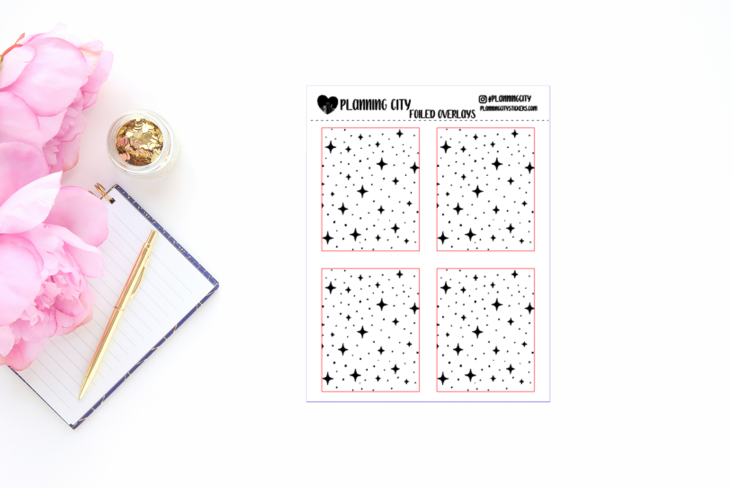 Twinkle II Foiled Overlay