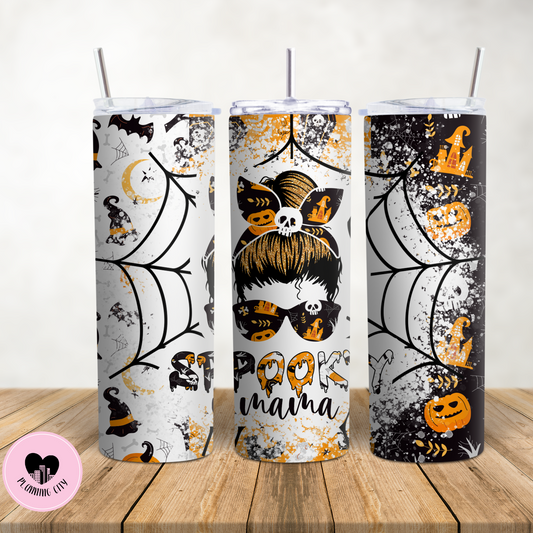 Spooky Mama 20 Oz Tumbler