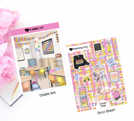 School Days Deco Add On