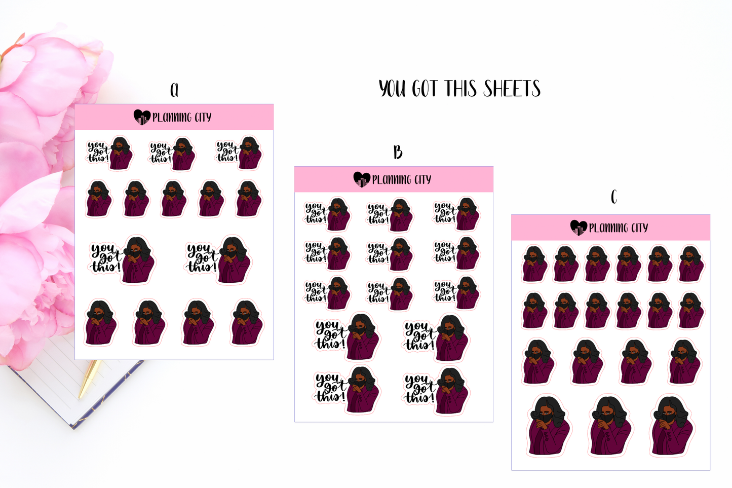 You Got This Stickers (Michelle)